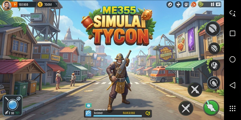 Tampilan menarik dari gameplay Tycoon yang seru.