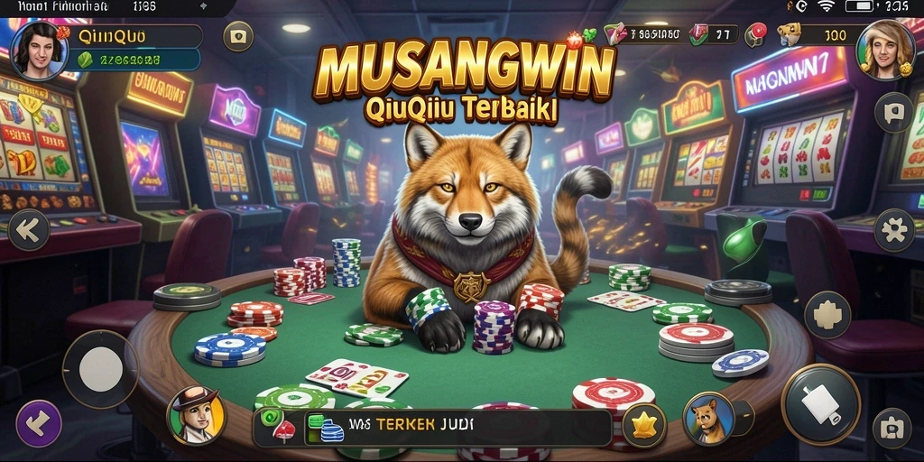 Gameplay seru dan menegangkan di MUSANGWIN QiuQiu.