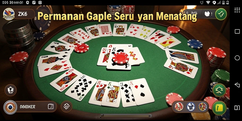 Gameplay seru dan menantang di ZK6 yang penuh strategi.